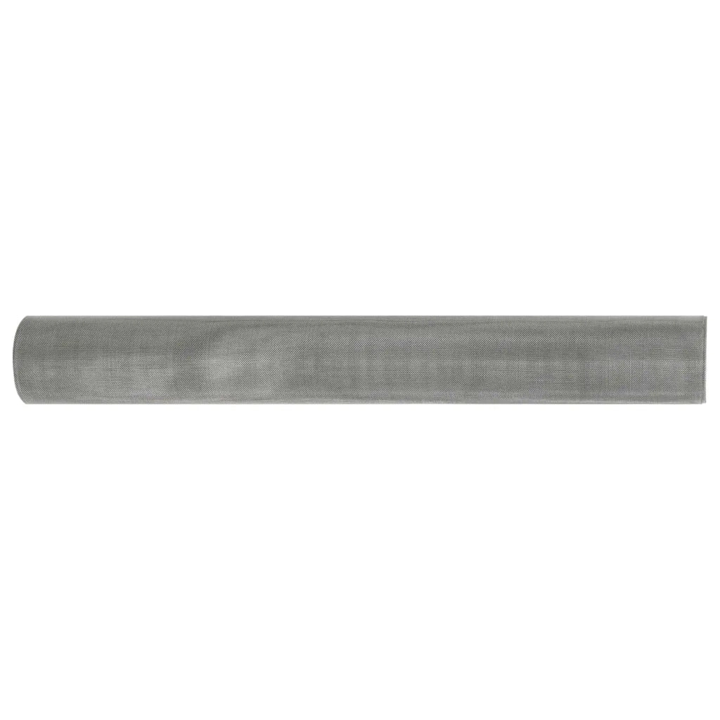 Rete per schermatura 60 x 500 cm 30 Mesh Argento 42039551