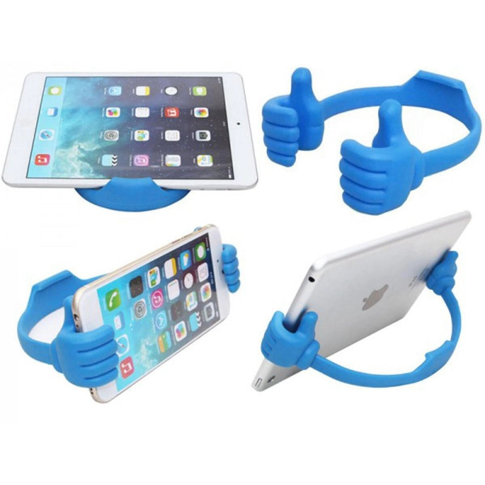 Trade Shop - Supporto Da Tavolo Ok Stand Mano Flessibile Per Smartphone Tablet Universale -