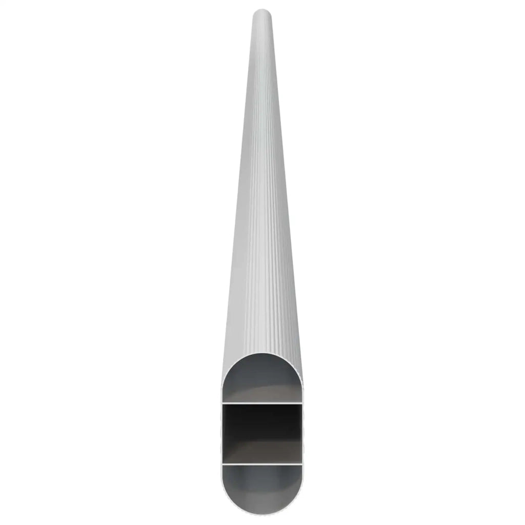 Asta per armadio 12 pcs Argento 964 x 15 x 29 mm 864896