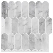 Piastrella Piuma 50 pcs Marmo Grigio 30 x 30 cm 42046194