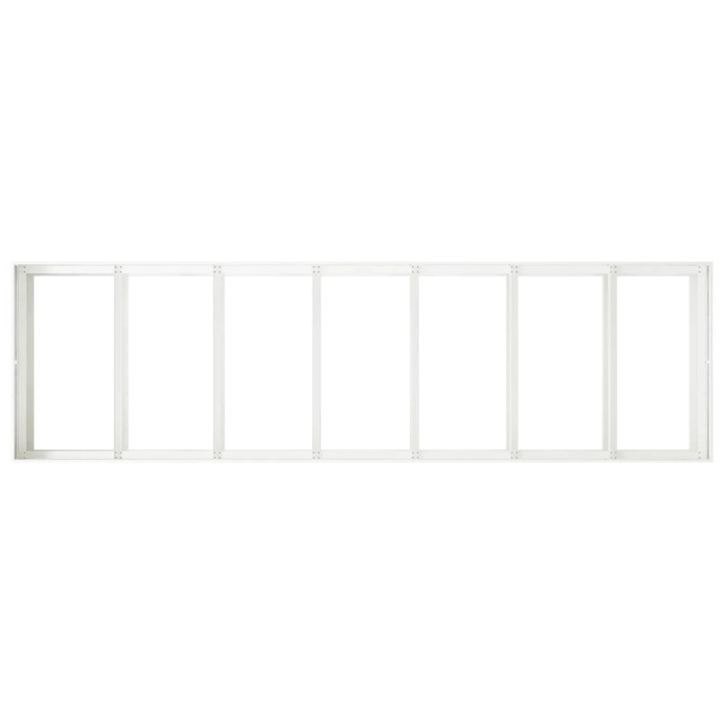 Vaso da giardino Bianco 280 x 80 x 60 cm 3422157