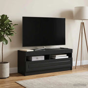 Mobile TV LED Nero Legno ingegnerizzato 897866