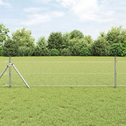 Recinzione Esagonale Argento 0,6 x 25 m Acciaio zincato 42005671