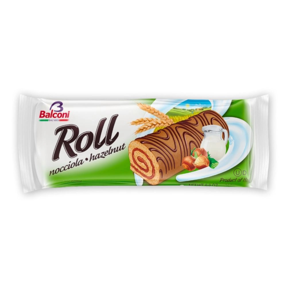 Balconi roll alla nocciola in confezione da 250 grammi