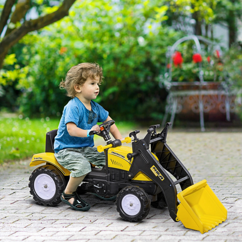 Tavolo da gioco per bambini ¨C zephmum ¨C giallo 114x41x52 cm