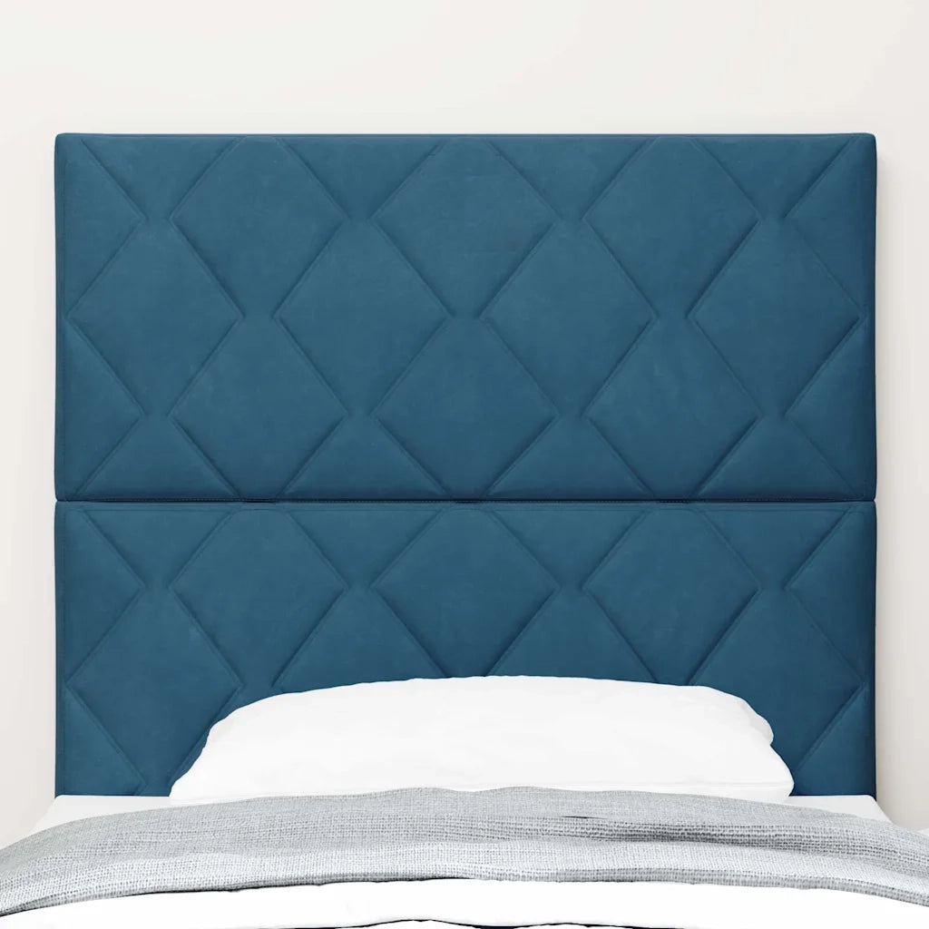 Testiera | Testata Blu Scuro 100 cm Velluto