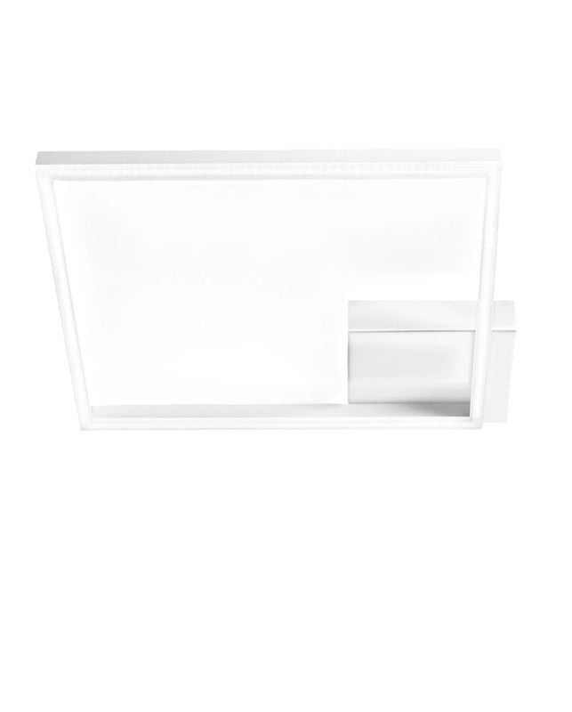 Plafoniera BARD a led moderna 39W Bianco 3394-61-102 Fabas Luce