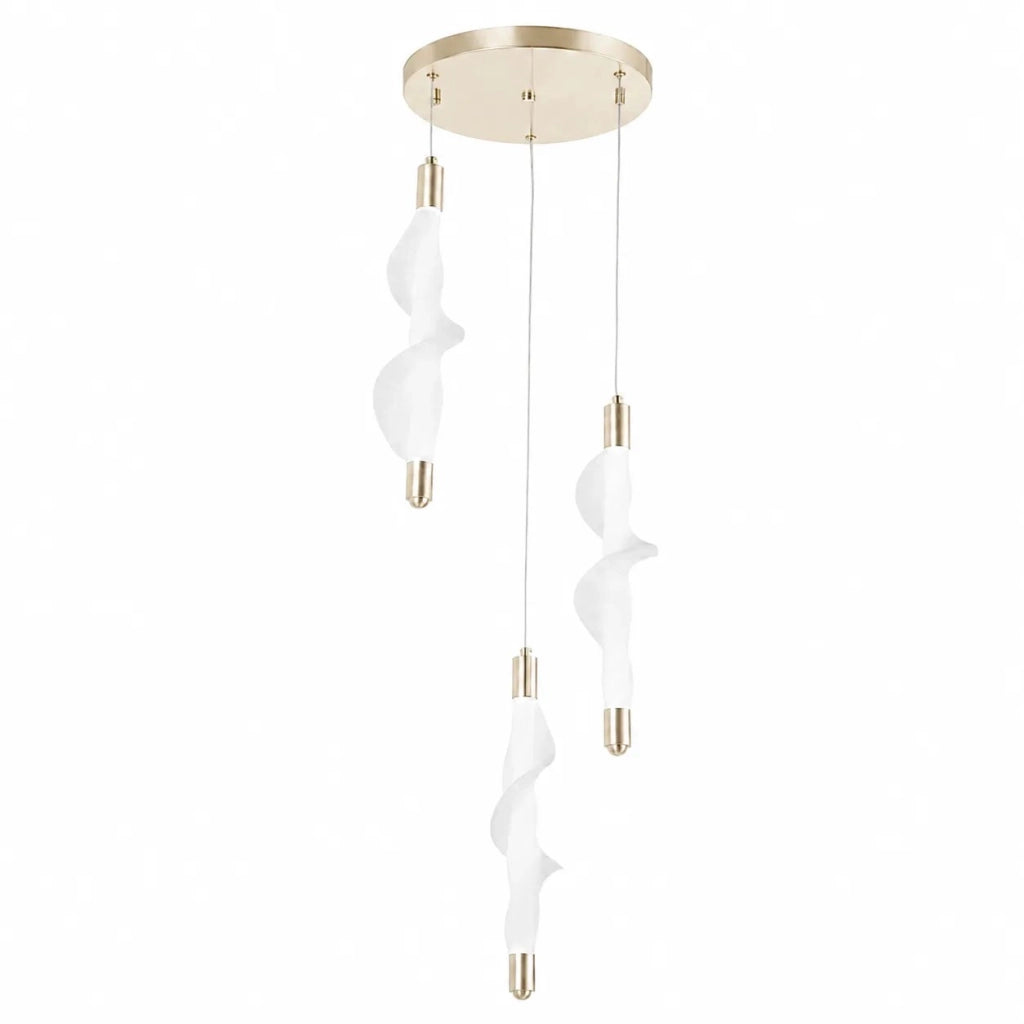 Lampada G009-3cpr White/gold