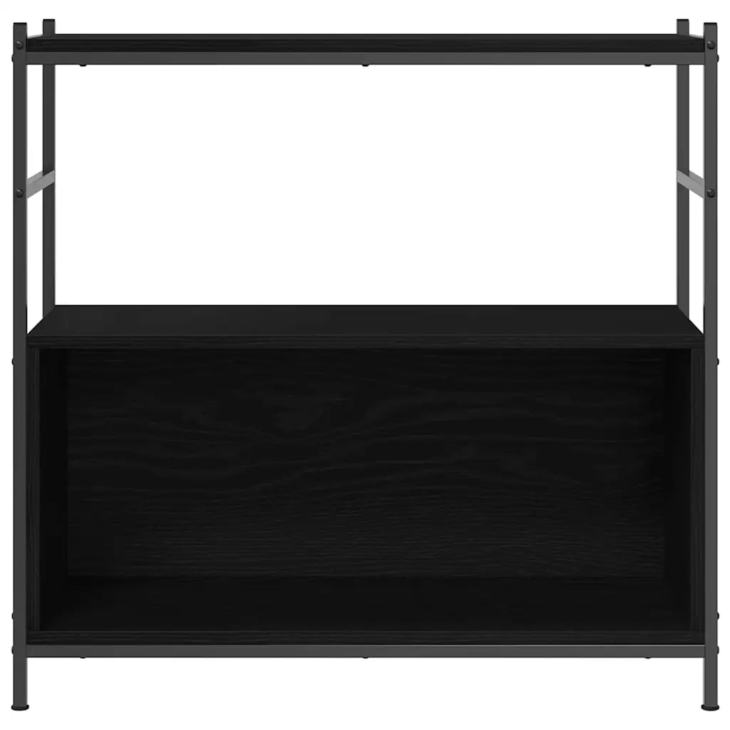 Libreria 80 x 30 x 78,5 cm Legno ingegnerizzato Rovere Nero 862933