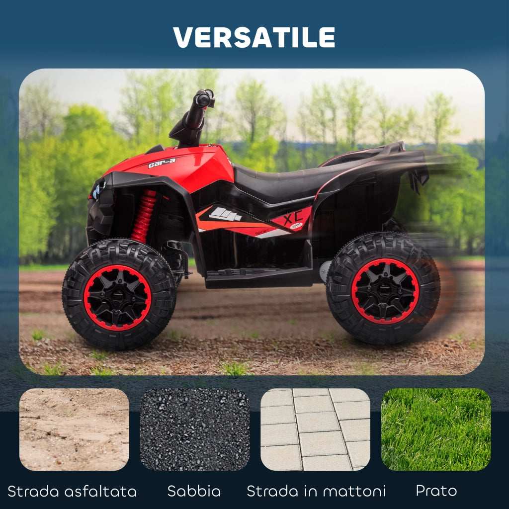 Quad Elettrico per Bambini ¨C Minimal ¨C Rosso