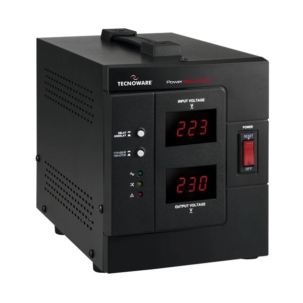 Tecnoware power reg 2000va regolatore di tensione 230 v 2 presa(e) ac nero - TECFSTELPRE2000M