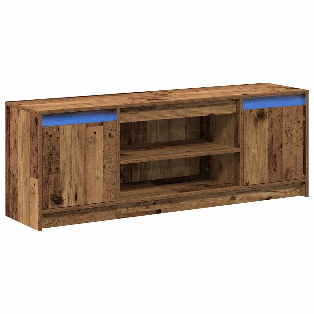 Mobile TV-Credenza per TV Marrone 139,5 x 34 x 50 cm Legno multistrato 935394
