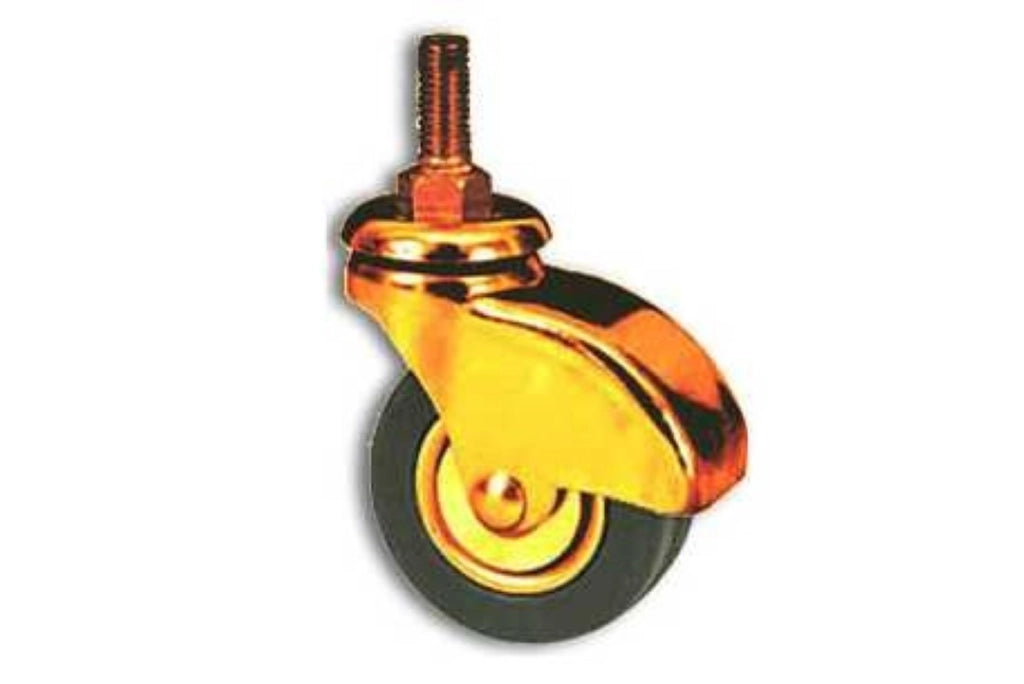 Ruota Pvc Perno M 8 Ottone Diametroetro 35 Mm Set 5 Pezzi - Masidef