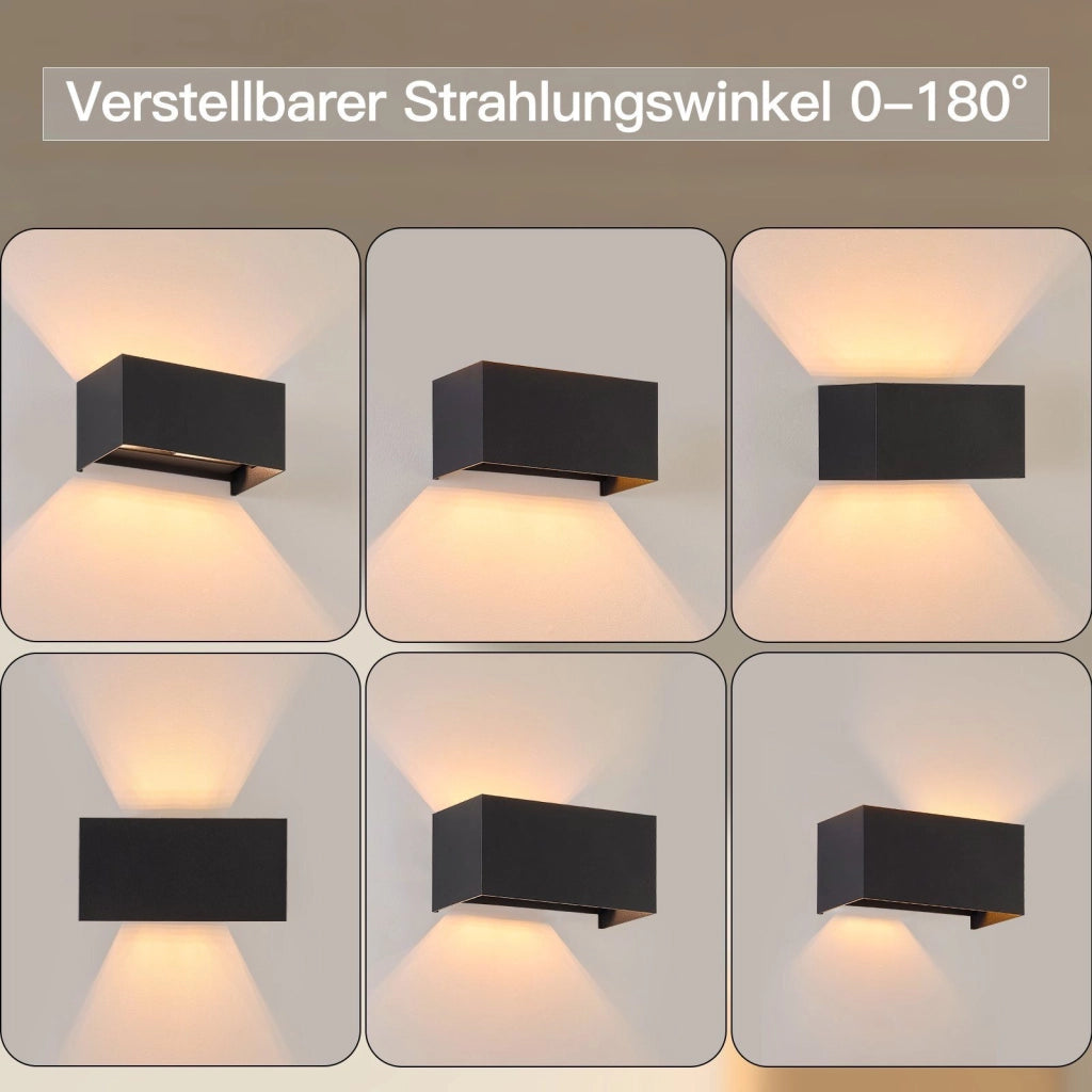 ZMH Applique 4ER Applique LED Applique da esterno Applique da interno Applique G9