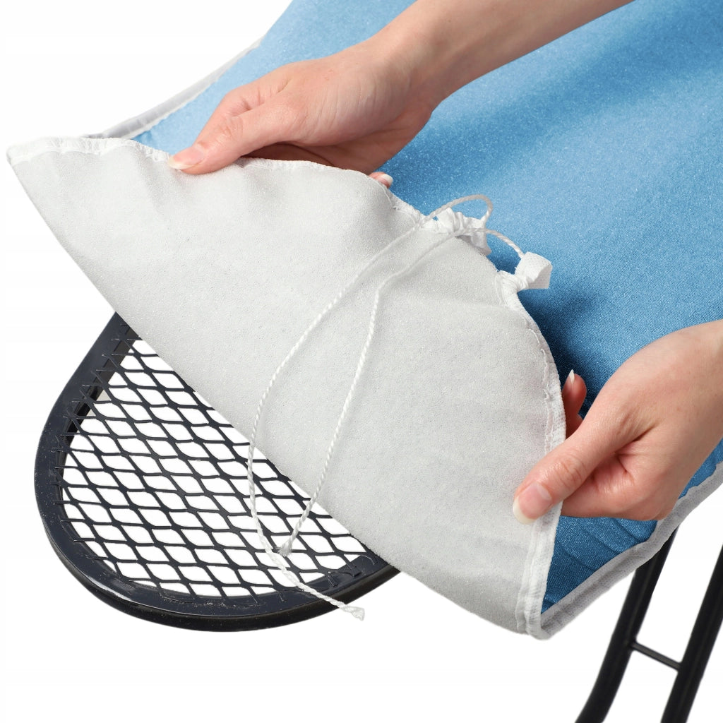 Fodera per asse da stiro KADAX 127x46 cm con retro elasticizzato, blu