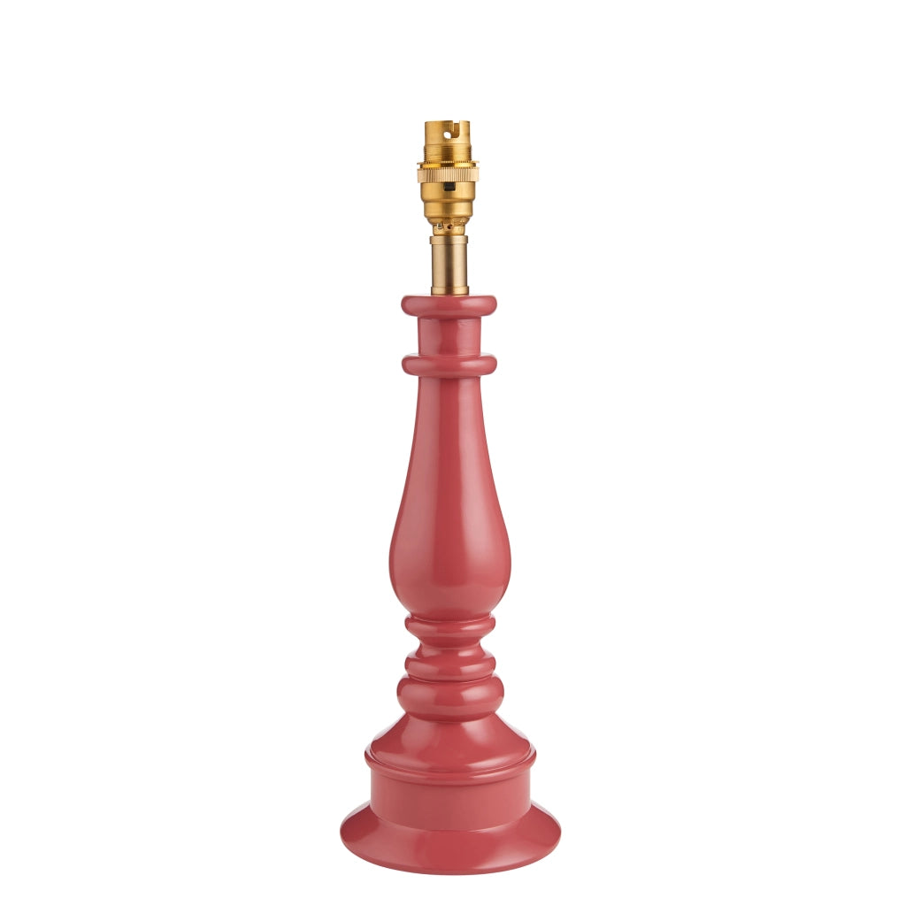 Base lampada da tavolo resina rosa Myrtle Endon B22