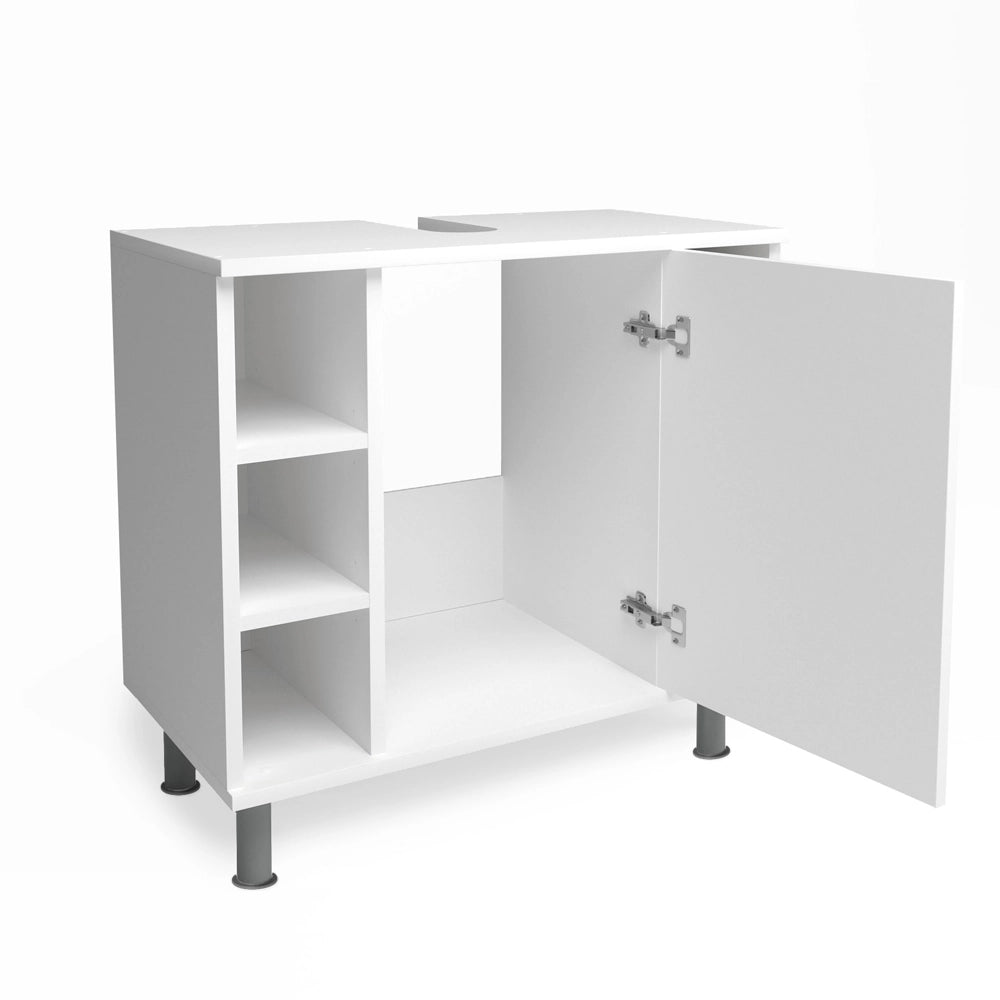 Mobile sottolavabo bagno Fynn Bianco 60 x 54 cm Vicco