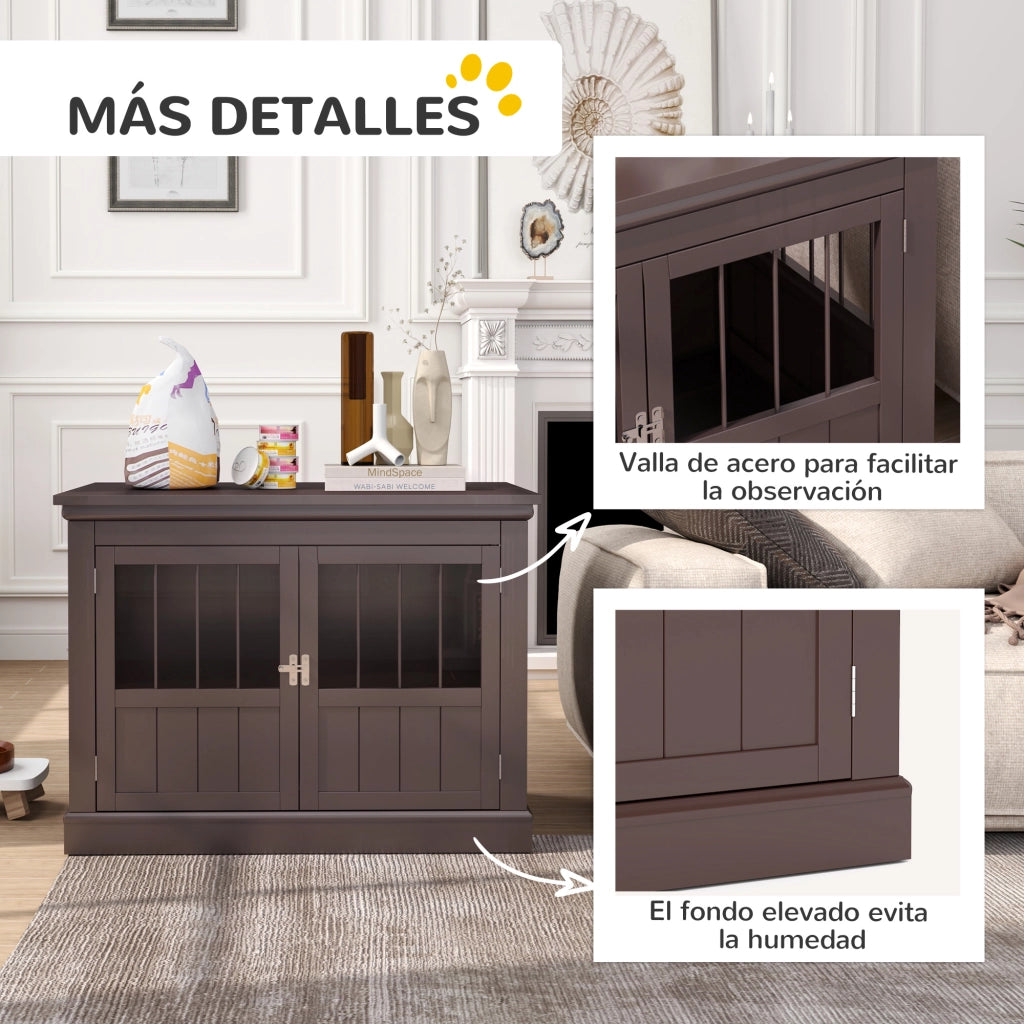 Tavolino da Caff¨¨ Moderno con 3 Porte ¨C Xylo ¨C Effetto Legno Caff¨¨ 78x53x59 cm