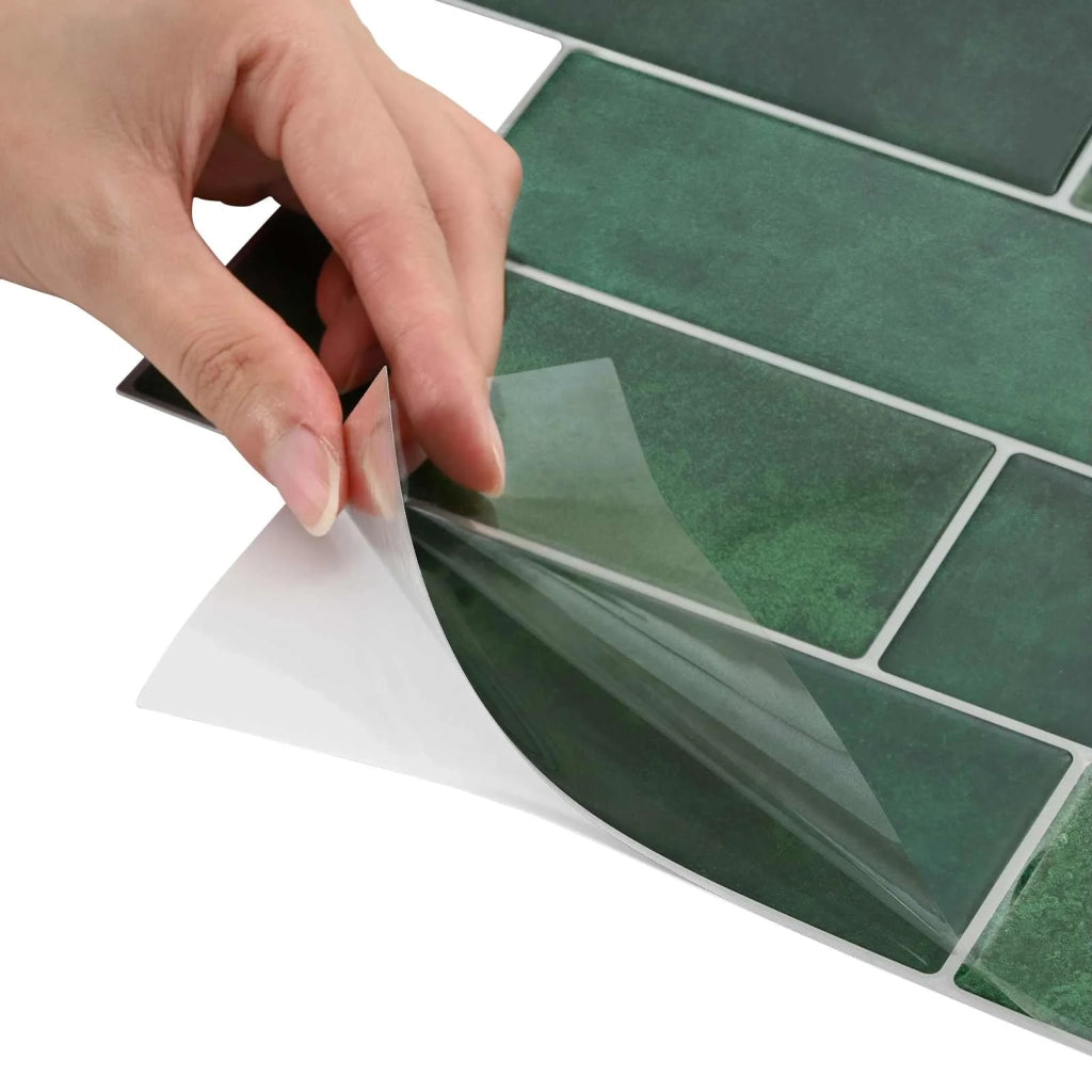 Piastrella subway 20 pcs Verde Scuro 29 x 21 cm 42046142