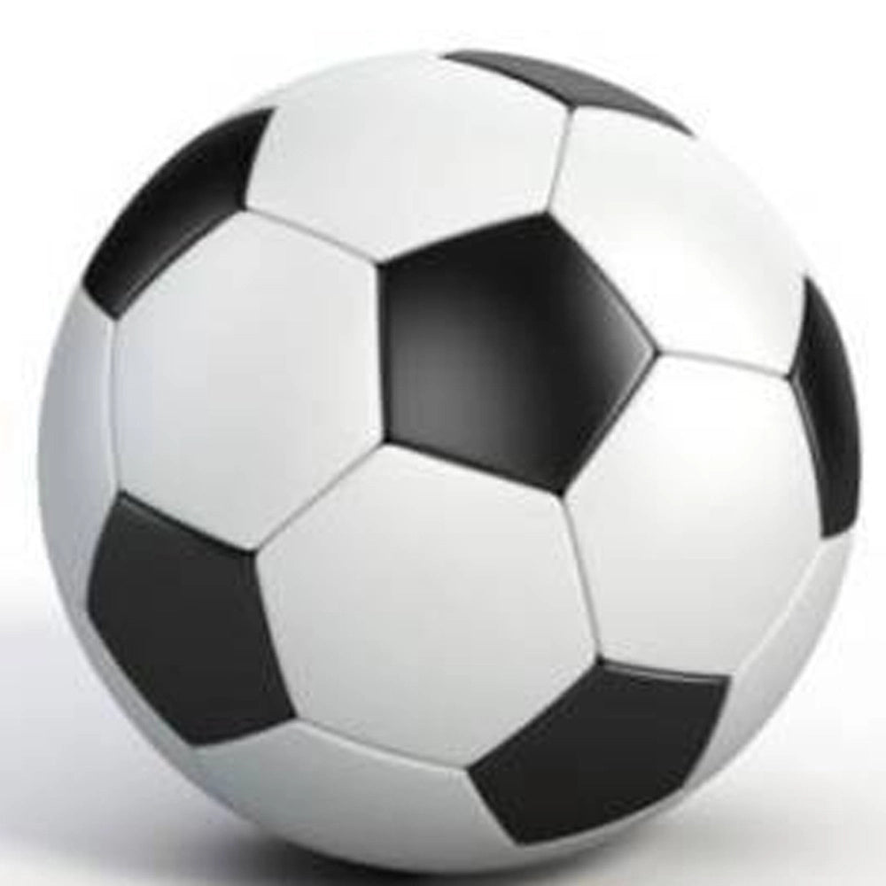 Trade Shop - Pallone Palla Da Calcio Football Misure E Peso Ufficiali Classico Vintage -