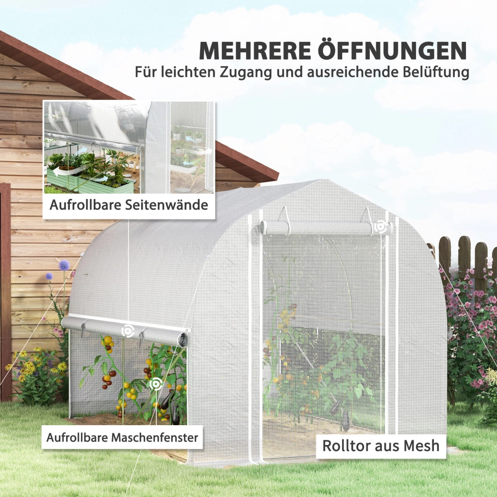 Serra da giardino ¨C Minimal ¨C Bianco 3x2x2 m