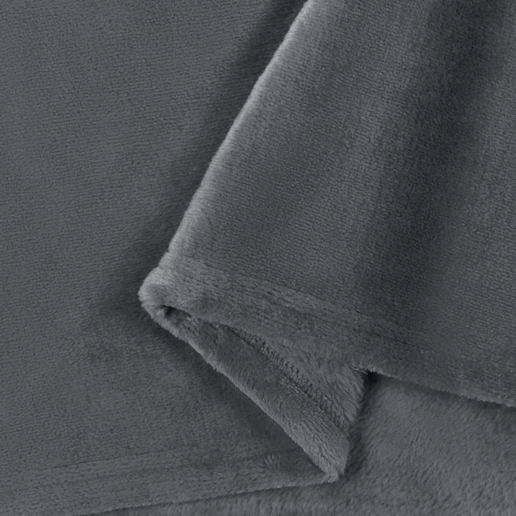 Coperta Grigio scuro 150 x 200 cm Panno