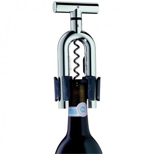 WMF 0658257920 Vino Cavatappi A Leva Acciaio Inox Cromato Lucidato colore Argento