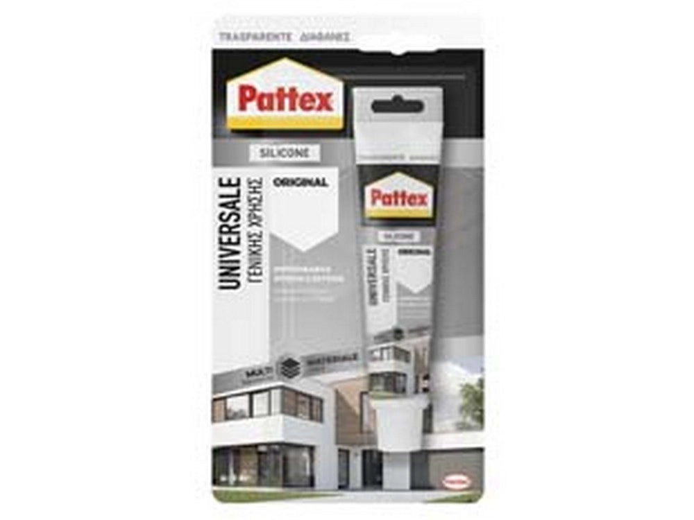 12blister pattex silicone sista silicon 5 trasparente - ml.50 cod:ferx.fer62510