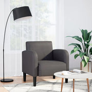 Divano Sedia con Braccioli Grigio 54 cm in Similpelle 4100531