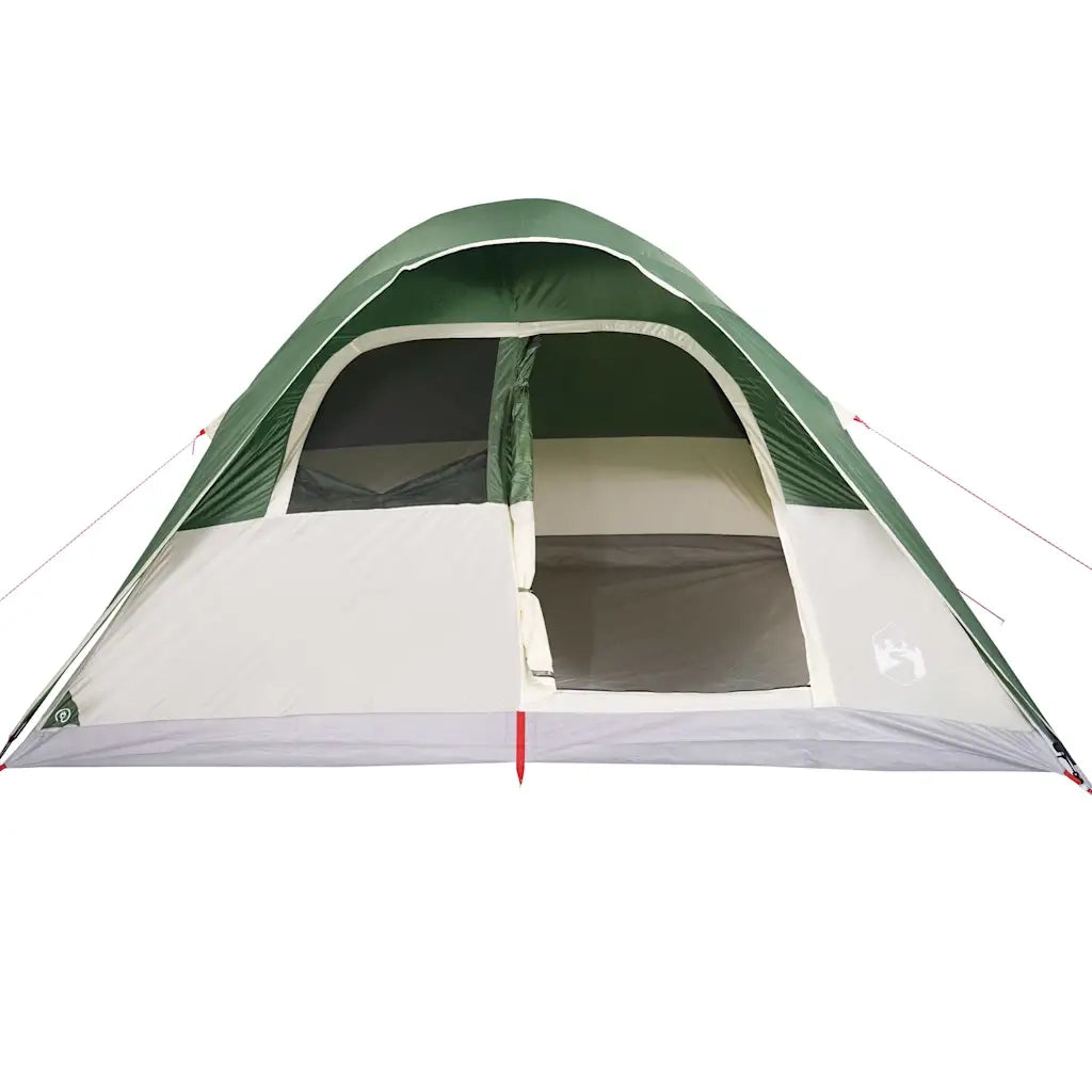 Tenda da Campeggio a Cupola per 6 Persone-Tenda per Escursionismo Verde Impermeabile 438942