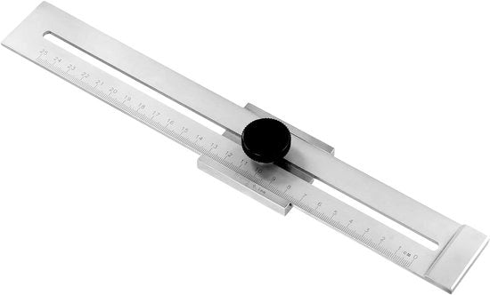 Misuratore di precisione in acciaio inossidabile - 250 mm