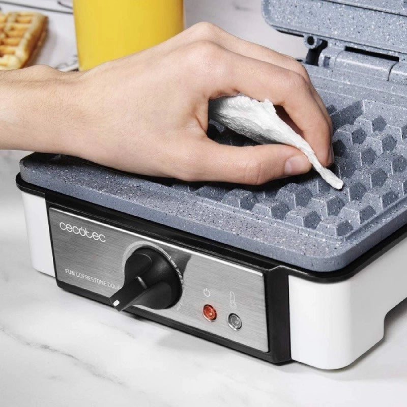 CECOTEC 08006 - PIASTRA PER WAFFLE FUN GOFRESTONE DOUBLE
