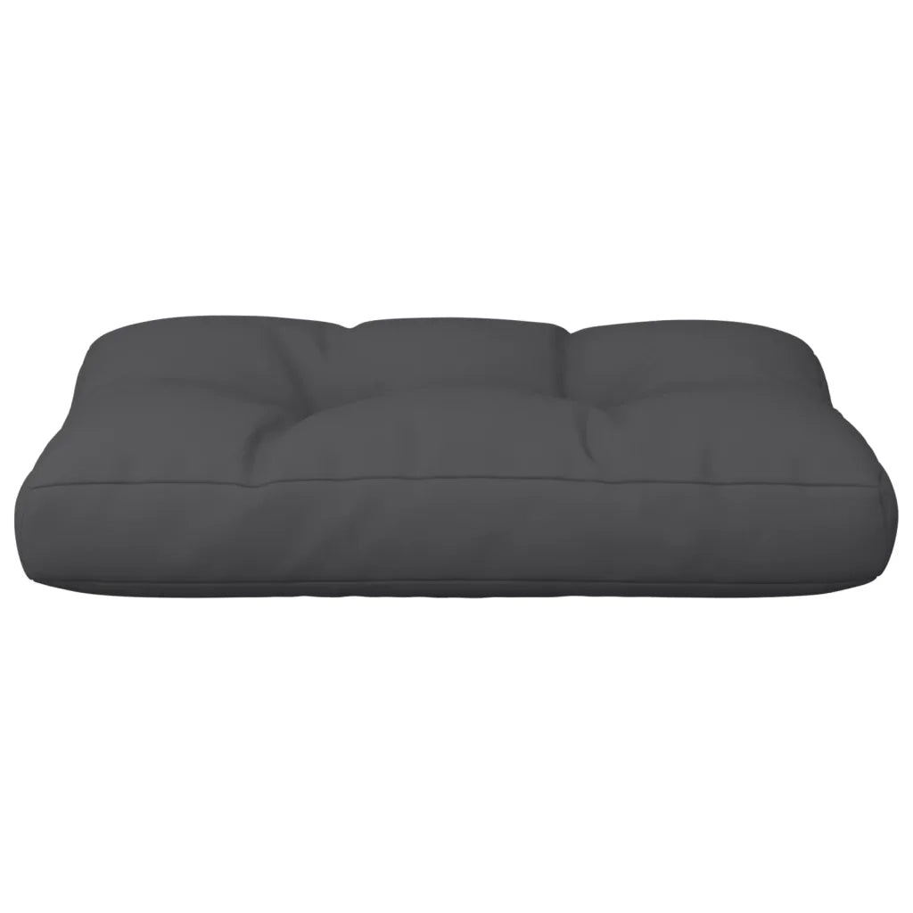 Cuscino per Pallet Nero 50x40x12 cm in Tessuto 360542