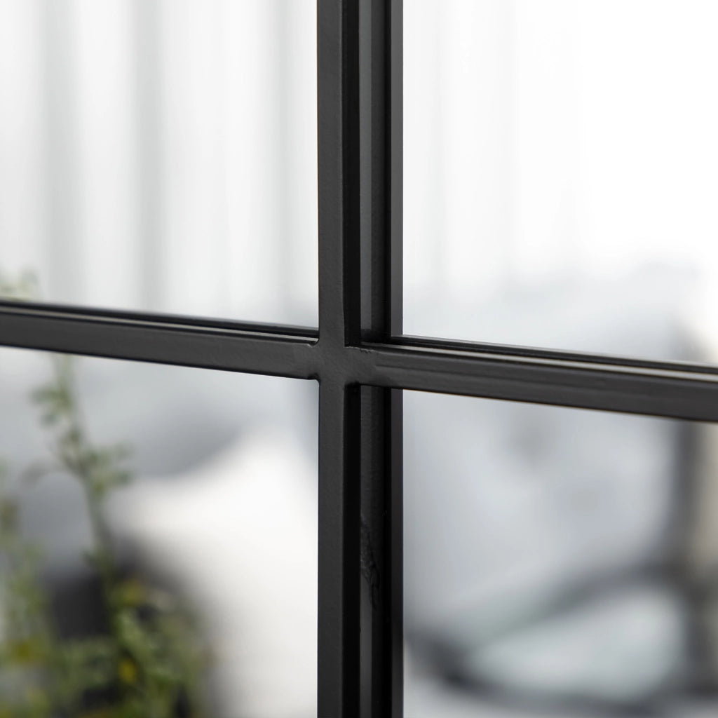 Specchio da Parete 50x70cm ¨C Zephmum ¨C Nero Moderno