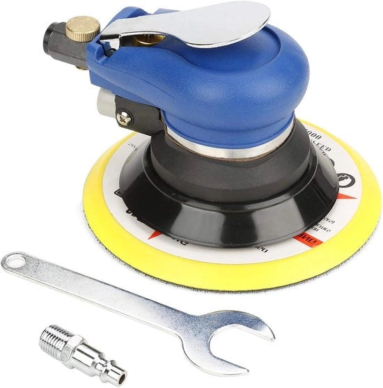 Macchina per levigare aeree da 6 pollici con funzione eccentrica AT-980-6 macchina per levigare circolare attrezzi per mani pneumatici