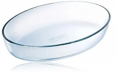 Pyrex 7070.55101 Tegame Ovale in Vetro Borosilicato 21x13 cm 700 ml Forno Microonde Lavastoviglie colore Trasparente