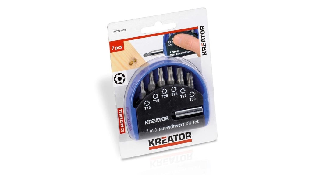 Kit Inserti 7 Pz Torx