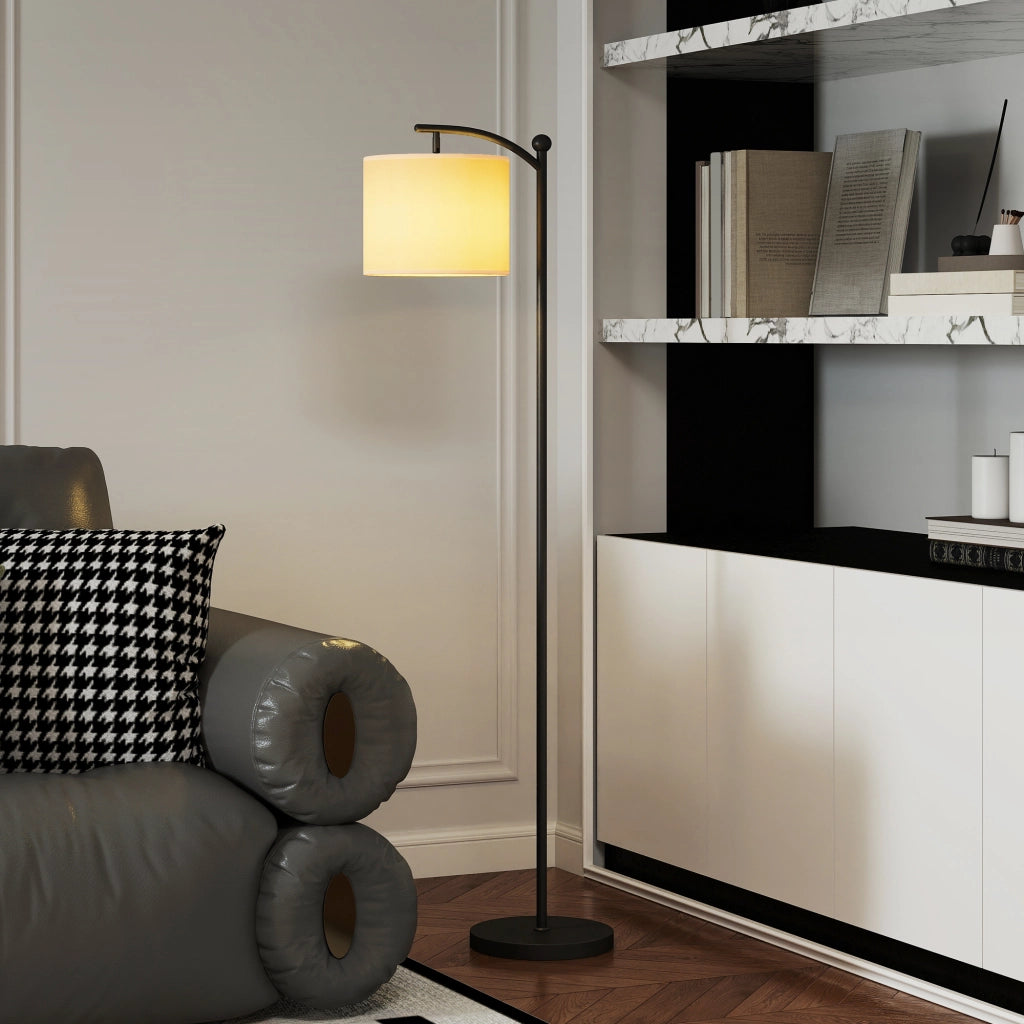 Lampada da terra regolabile ¨C Minimal ¨C nero 160 cm