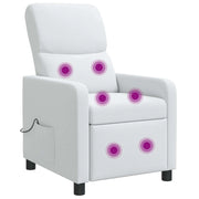 Poltrona reclinabile Bianco Tessuto 42034838