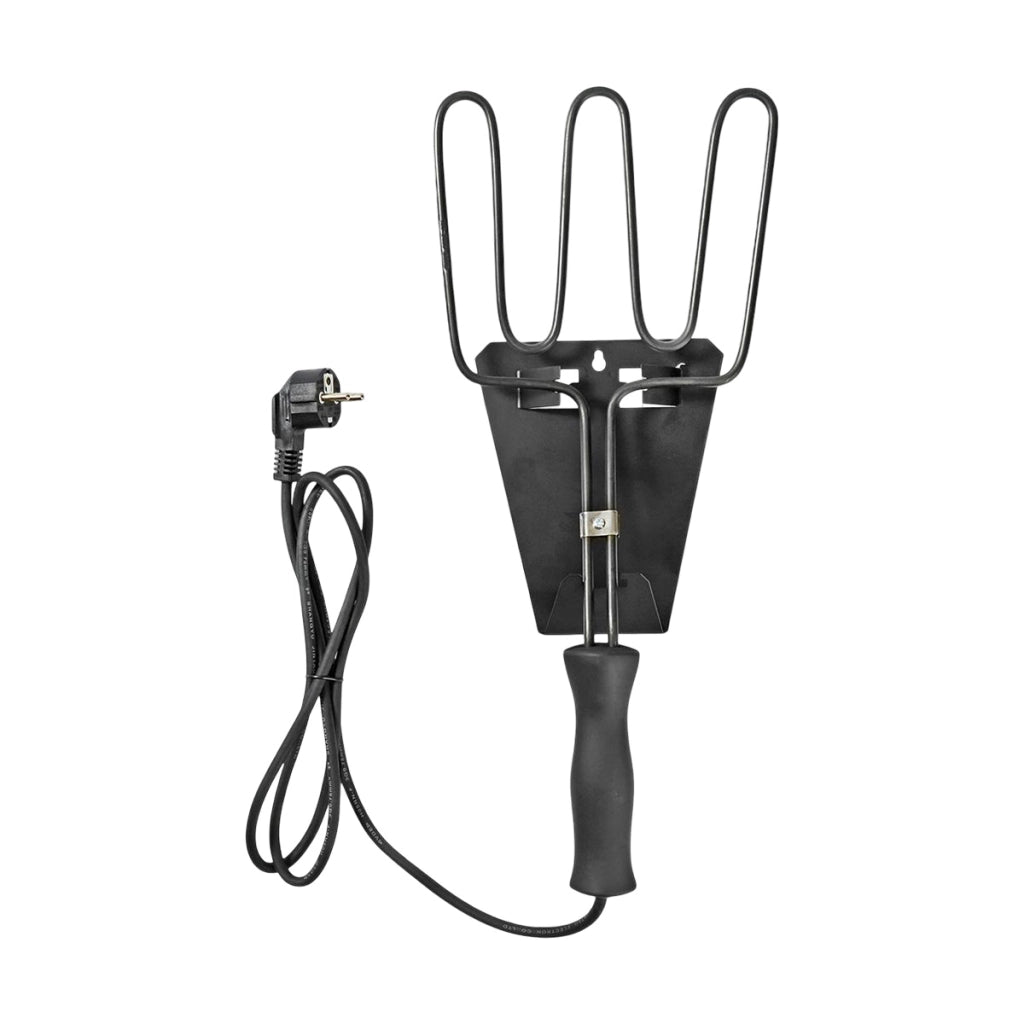 Accendibarbecue Elettrico 800W con Supporto Metallico Nero Nedis