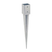 PIASTRA 797 SUPPORTO PILASTRO ZINC FUOCO 71X71X750MM