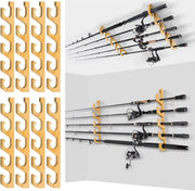 Hanger per 5 Hengli per Parete e Plafone con Riga di Supporto