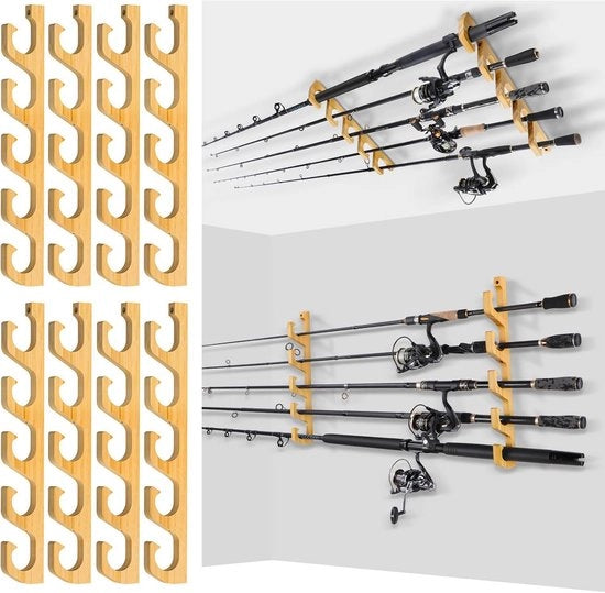 Hanger per 5 Hengli per Parete e Plafone con Riga di Supporto