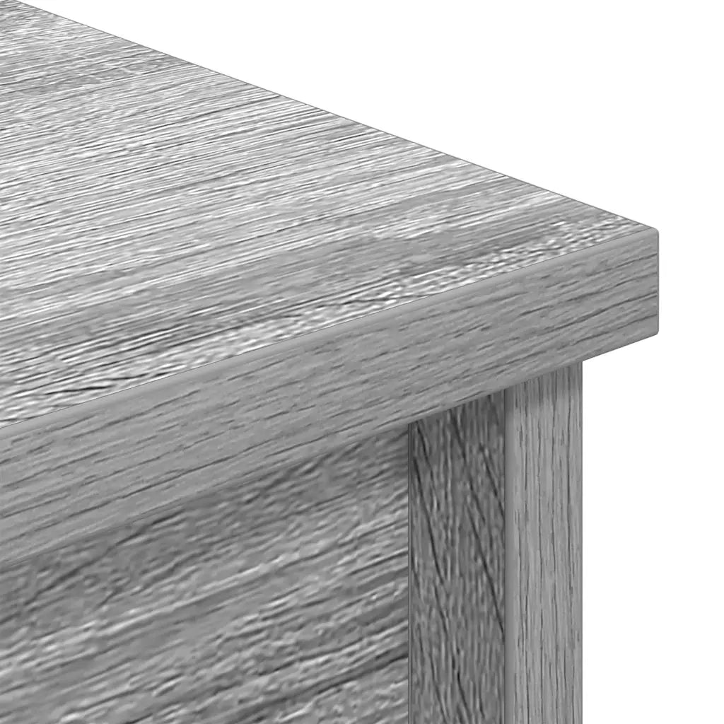 Credenza Grigio Sonoma 37,5x35x180 cm in Legno Multistrato 861675