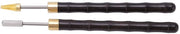 Set di applicatori per pelle 2 in 1 - Design in bambù - Doppio volume - Facile da pulire - Manico comodo - Per lavorazione della pelle - Applicatore per pelle 

Modello: Leerverfpen 
Codice: 2-Delige Set 
Specifica: Dubbel Lager