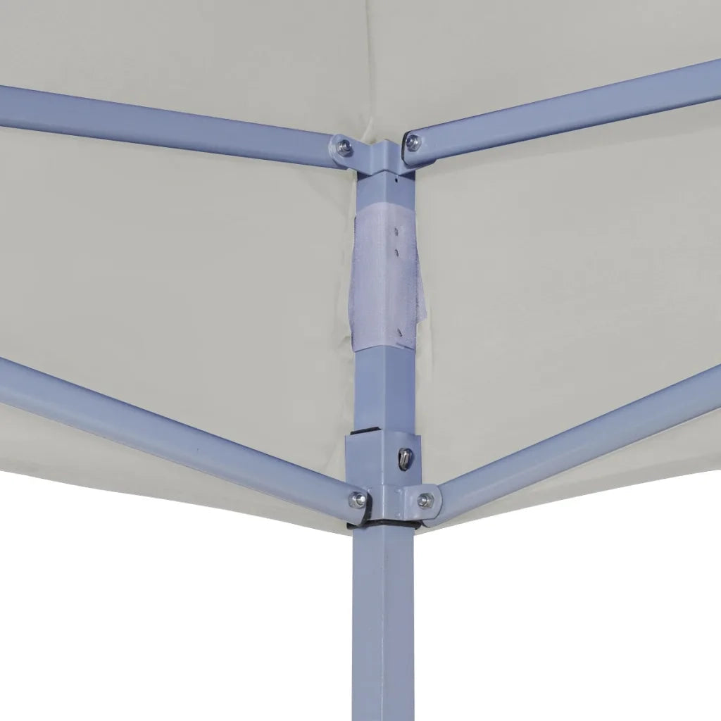 Gazebo | Pergolato Professionale Pieghevole 2x2 m in Acciaio Crema