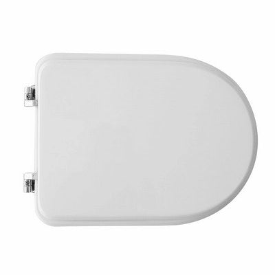 SEDILE WC PER GRAVENA VASO GARBO FORMA 7- Bianco - Cerniere A passanti- CW- pezzi 1