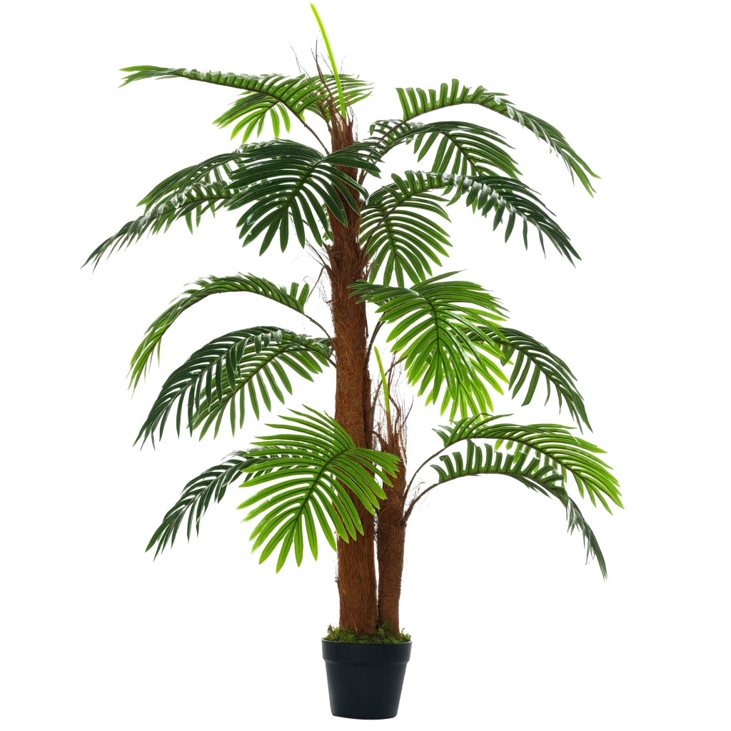 Albero Artificiale Palma ¨C zephmum ¨C Verde 1.2m con Vaso