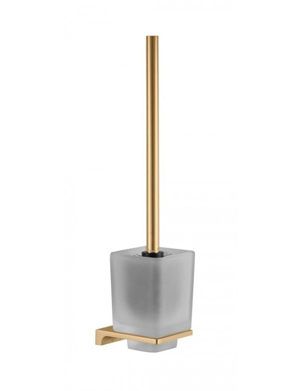 Scopino da parete NIL in ottone dorato e vetro H.36,5 cm