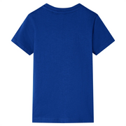 Maglietta per Bambini Blu Scuro 128 12287